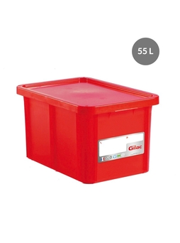 Bac Alimentaire 600 x 400 x 334 Rouge Gilac