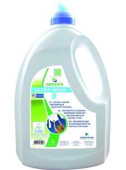 Lessive liquide GREEN'R ULTRA WASH Ecolabel