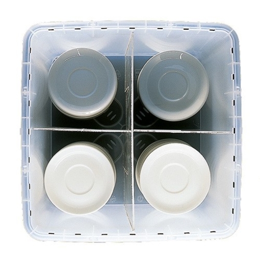 Compartiments 4 cases pour boîte de rangement Rack Box - Henri Julien