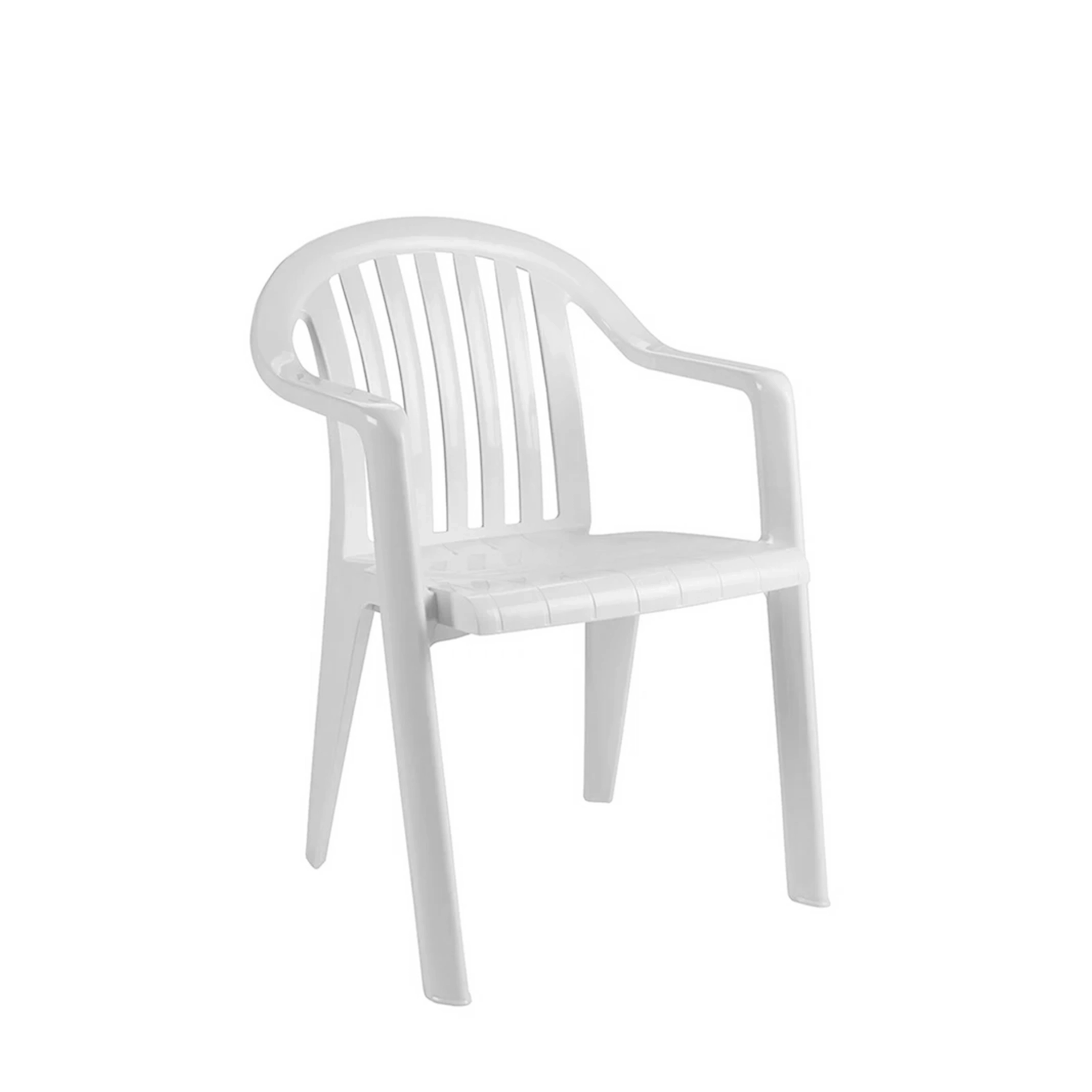 Fauteuil MIAMI Polypropylène 56x58xh80cm Blanc - Grosfillex - Henri Julien