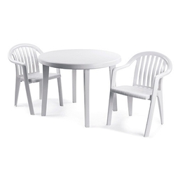 Fauteuil\u0020MIAMI\u0020Blanc