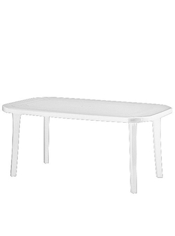 Table MIAMI 165x100 Blanc