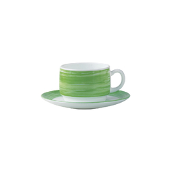 Tasse à thé RESTAURANT BRUSH Arcoroc 19cl Vert - Henri Julien