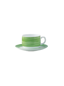 Tasse à thé RESTAURANT BRUSH Arcoroc 19cl Vert