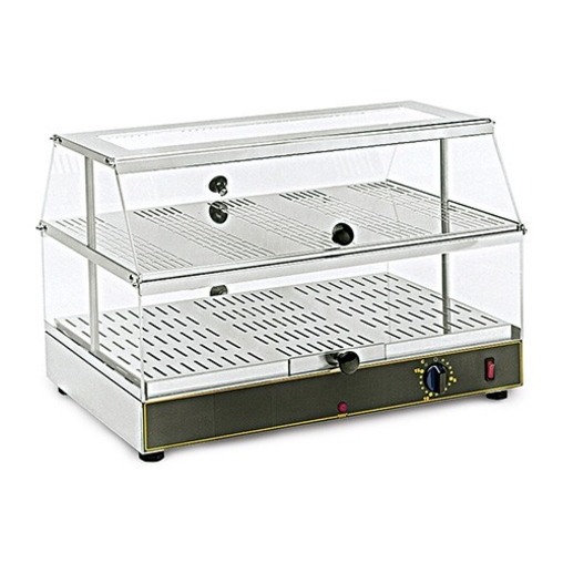 Vitrine Chauffante Gastro GN1/1 2 niveaux Roller Grill - Henri Julien