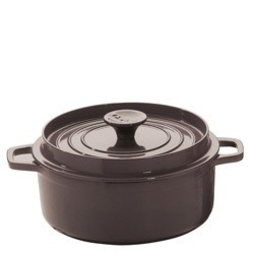 Cocotte\u0020Ronde\u0020Fonte\u0020culinaire\u0020\u00F820\u0020Taupe