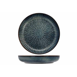 Assiette\u0020Atlantis\u0020Stripe\u0020\u00D8240mm\u0020Bleu