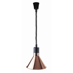 Lampe chauffante extensible conique CUIVRE - Henri Julien