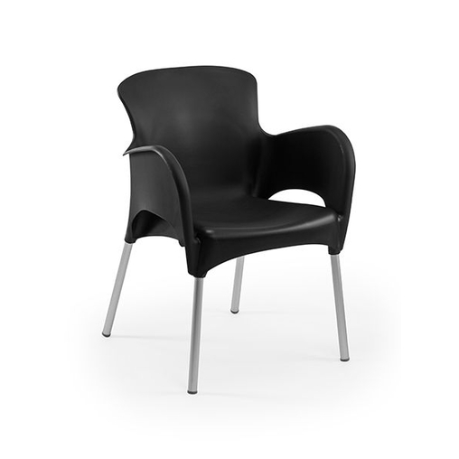 Fauteuil LIMA Noir - Henri Julien