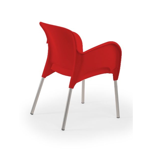 Fauteuil LIMA Rouge - Henri Julien