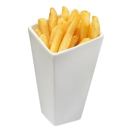 Cornet\u0020\u00E0\u0020Frites\u0020Tower\u0020h160\u0020Porcelaine\u0020Blanc