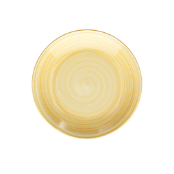 Assiette\u0020Plate\u0020MATILDA\u0020\u00D8250mm\u0020Porcelaine\u0020Jaune