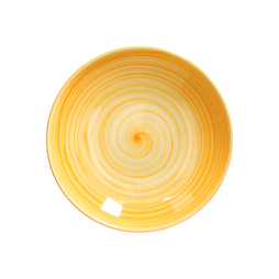 Assiette\u0020Creuse\u0020MATILDA\u0020\u00D8260xh50mm\u0020Porcelaine\u0020Jaune