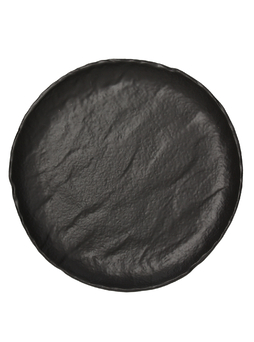 Assiette Plate VULCANIA BLACK Ø322mm