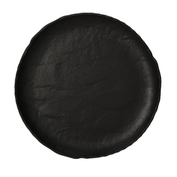 Assiette\u0020Plate\u0020VULCANIA\u0020BLACK\u0020\u00D8287mm\u0020Porcelaine