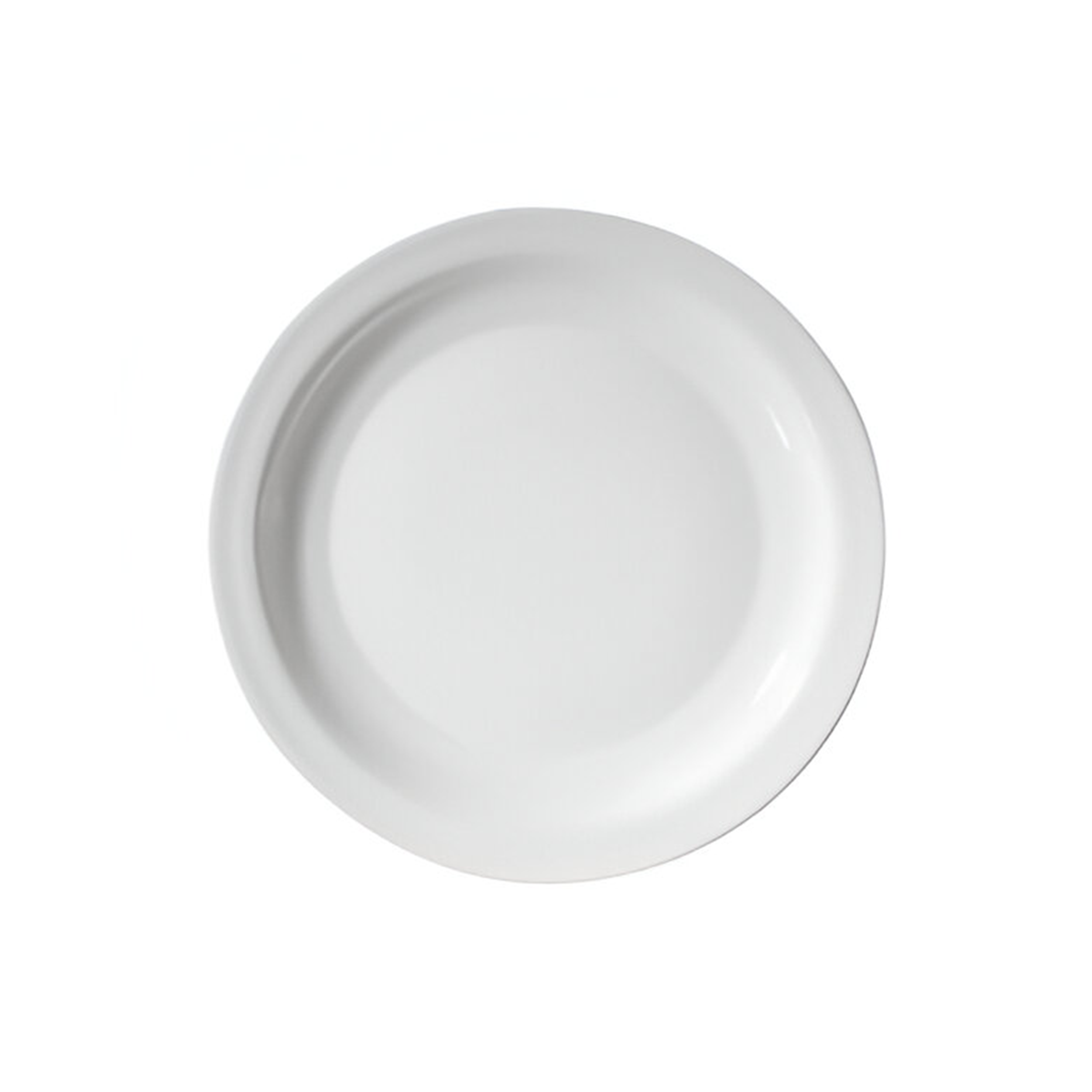 Assiette plate PERFORMA Blanc Ø235mm Verre Trempé - Bormioli Rocco - Henri Julien