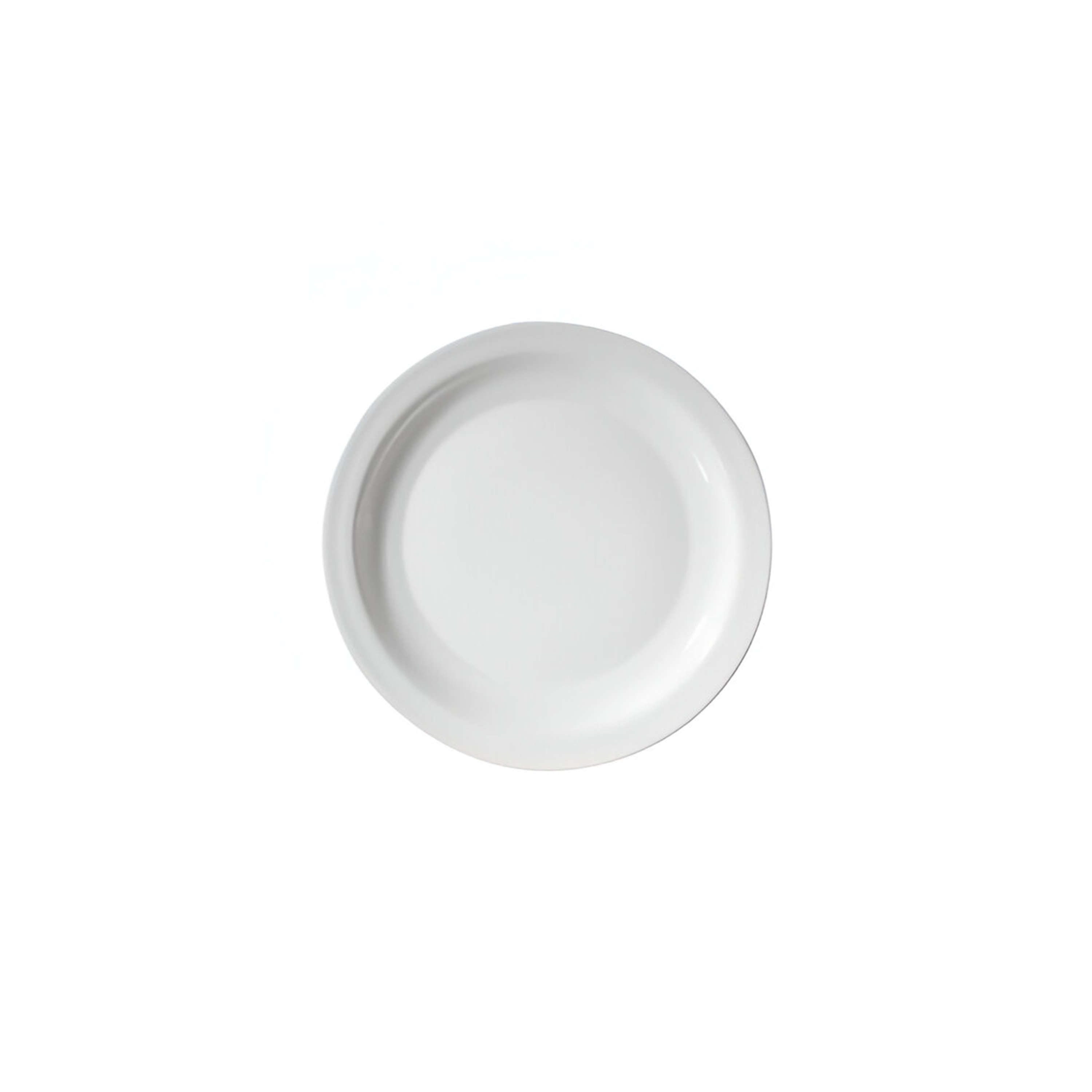 Assiette snack PERFORMA Blanc Ø155mm Verre Trempé - Bormioli Rocco - Henri Julien