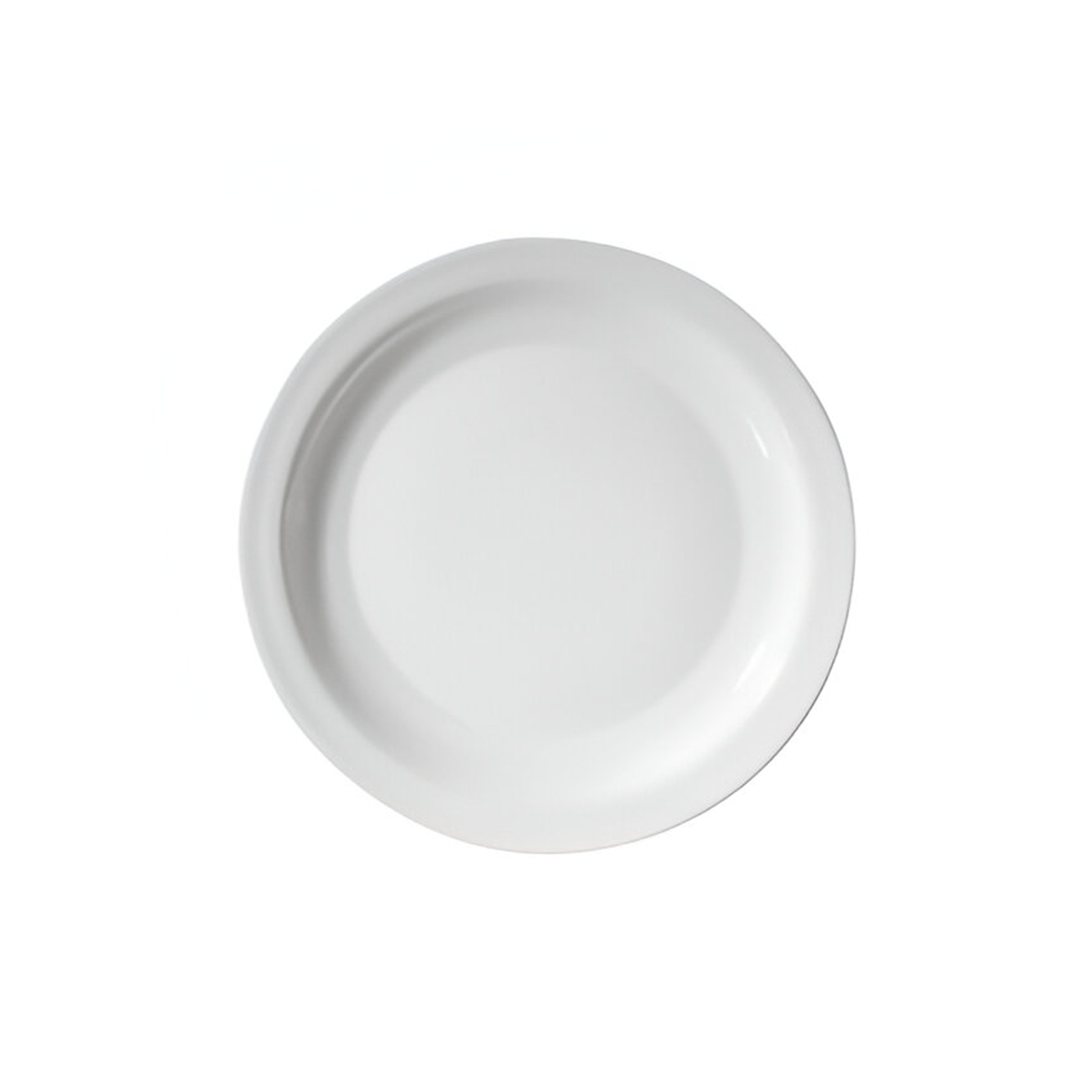 Assiette plate PERFORMA Blanc Ø210mm Verre Trempé - Bormioli Rocco - Henri Julien