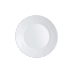 Assiette\u0020Plate\u0020RESTAURANT\u0020\u00D8235mm\u0020Verre\u0020Tremp\u00E9\u0020Blanc\u0020\u002D\u0020Arcoroc