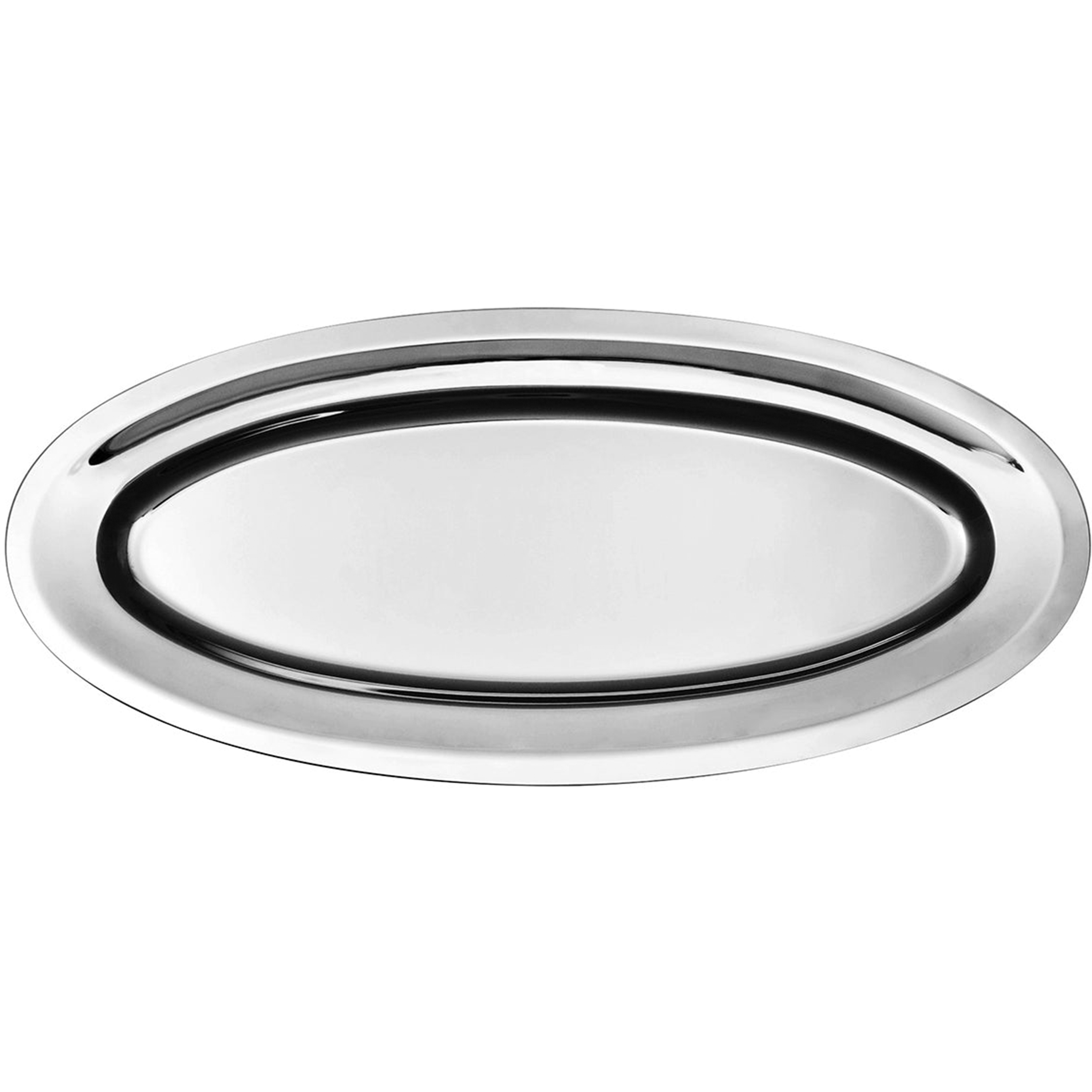 Plat Ovale inox 60x27cm SÉRIE UNIE - Degrenne - Henri Julien