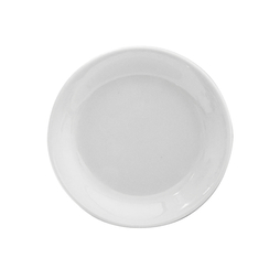 Assiette Plate FLORIDE Ø250mm Porcelaine Blanc - Henri Julien