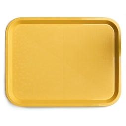 Plateau\u0020Fast\u0020Food\u0020POLYPRO\u002034,5x27\u0020Jaune