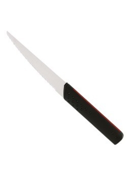 Couteau à Steak X-Ray noir et filet rouge