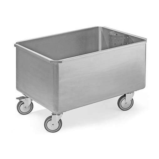 Cuve Mobile basse 160 Litres inox - Henri Julien