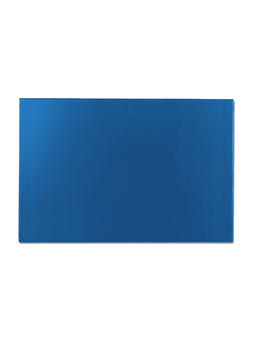 Planche à découper polyéthylène sans rigole GN1/1 Bleu