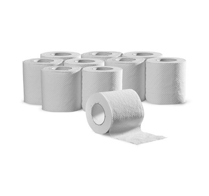 Semy Top ST-88039 Lot de 6 rouleaux de papier toilette double épaisseur  recyclé Diamètre 25 cm : : Epicerie