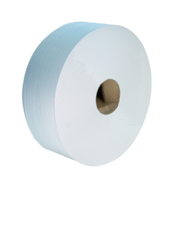 6 rouleaux de papier toilette ouate de cellulose JUMBO MAXI 300m