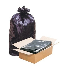 100 Sacs Poubelles Déchets Lourds 130L Noir - Henri Julien