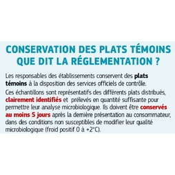 2500 Étiquettes HACCP Le rouleau de 2500 - Henri Julien