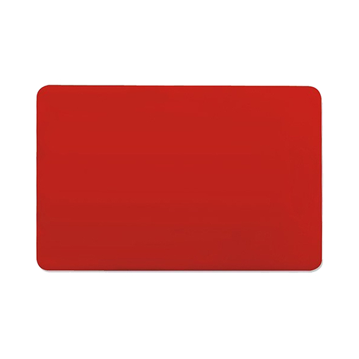 Planche à découper polyéthylène sans rigole 400x300 Rouge - Henri Julien