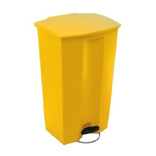 Collecteur Step-On 90L Jaune - Henri Julien