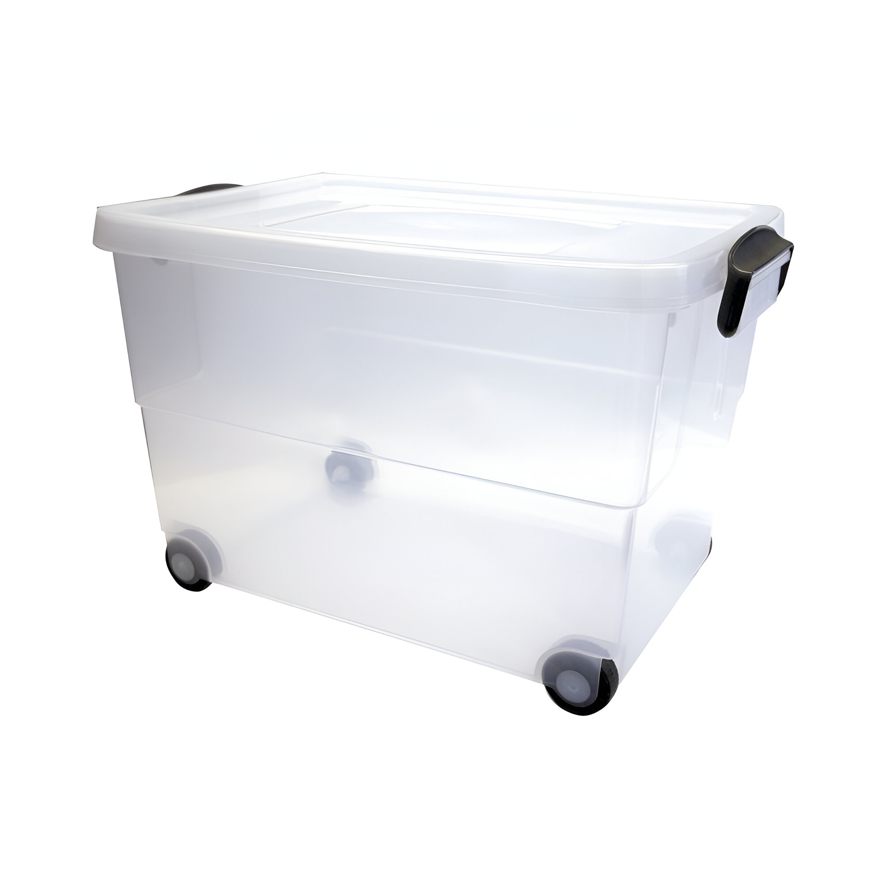 Boîte de Rangement Eurobox 60L 600x400xh380mm sur 4 roues - Henri Julien