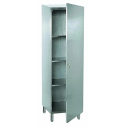 Armoire Haute 1 Porte Battante inox - Henri Julien