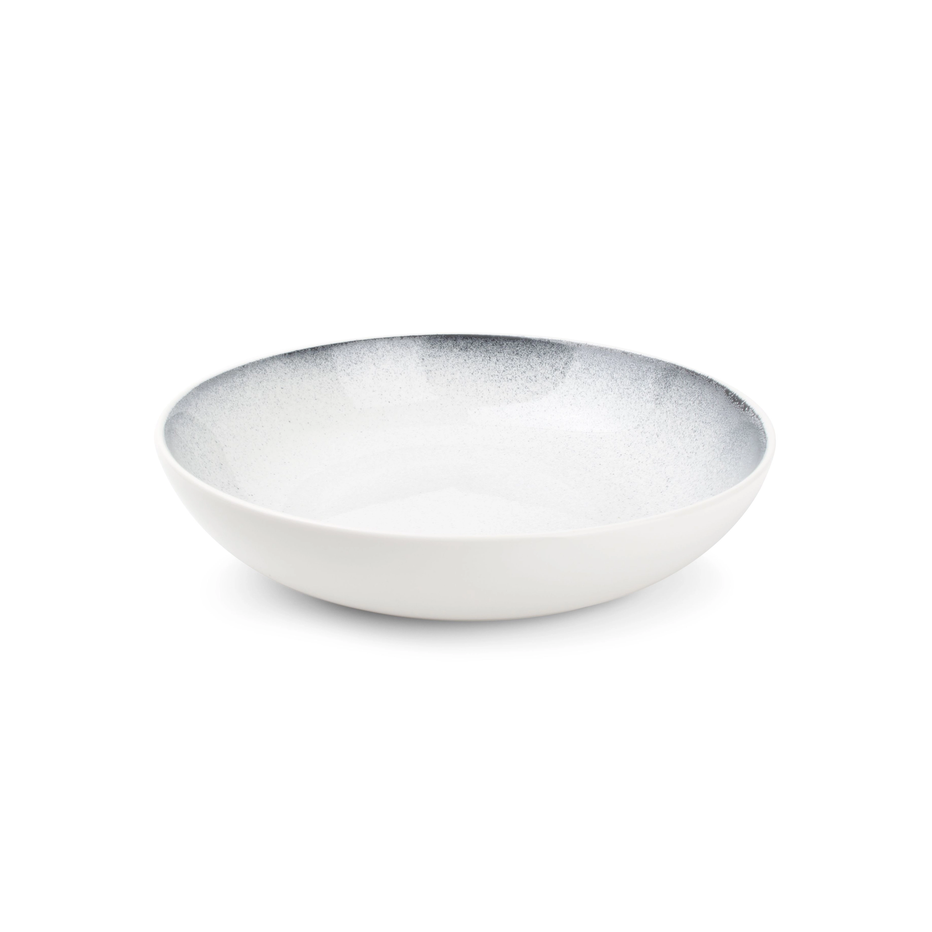 Assiette creuse DUSK SPECKLED Ø250xh60mm 165cl Porcelaine Blanc et Bleu - Fine2Dine - Henri Julien