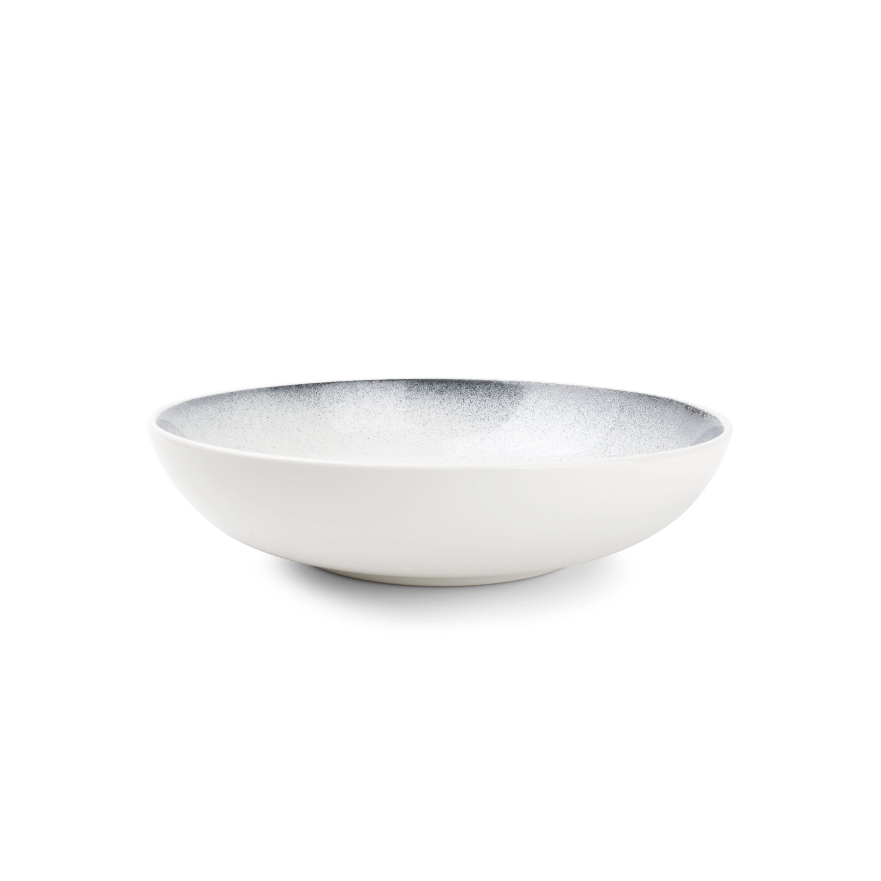 Assiette creuse DUSK SPECKLED Ø250xh60mm 165cl Porcelaine Blanc et Bleu - Fine2Dine - Henri Julien