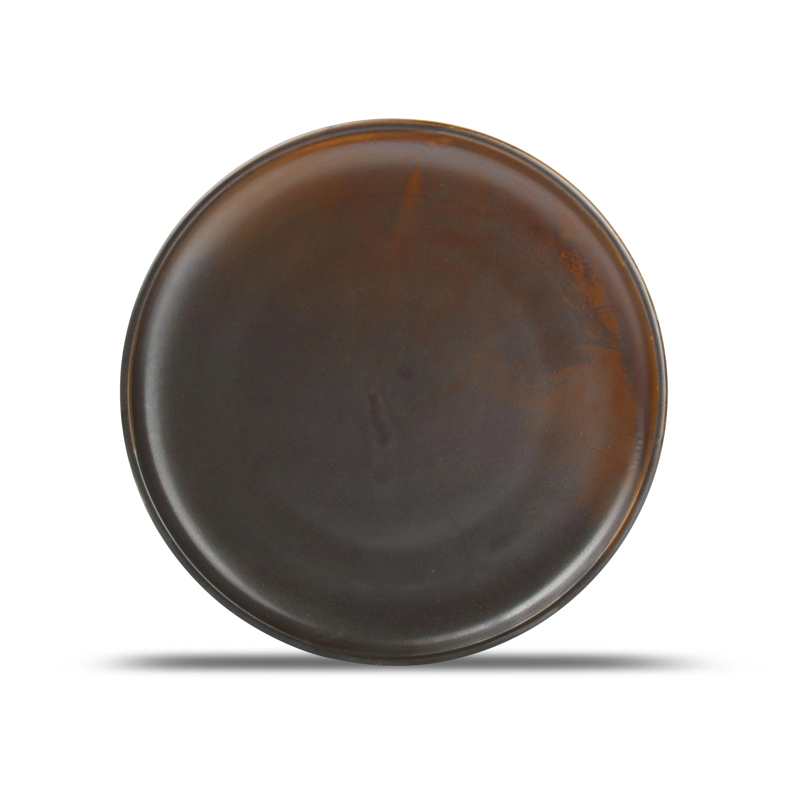 Assiette plate ESCURA Ø260mm Porcelaine Marron - Fine2Dine - Henri Julien